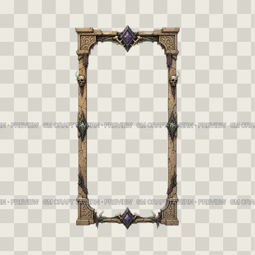 Border 09 top-down token preview