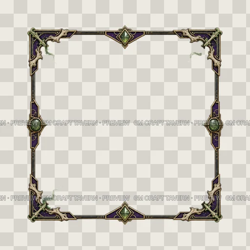 Border 48 top-down token preview