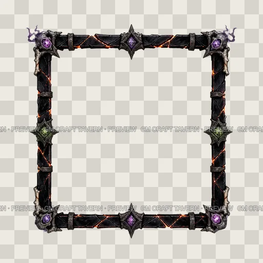Border 50 top-down token preview