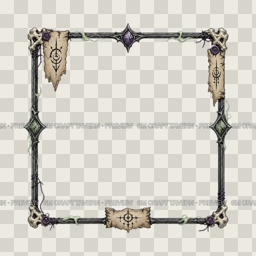 Border 52 top-down token preview