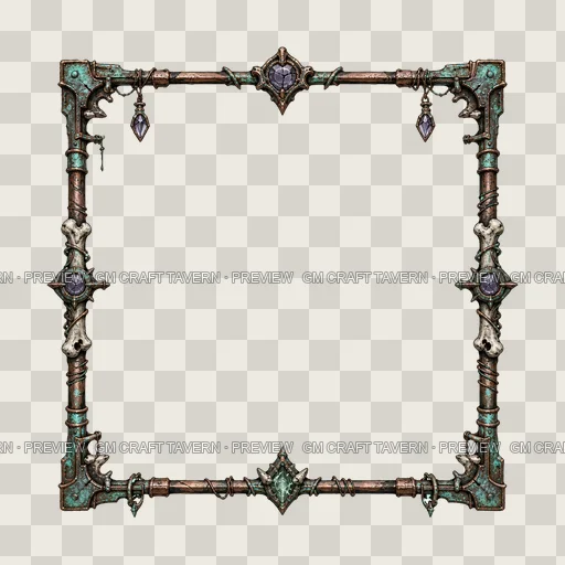 Border 53 top-down token preview