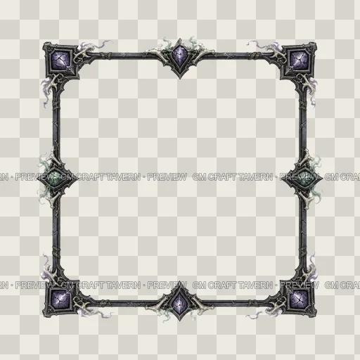 Border 64 top-down token preview