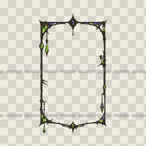 Border 05 top-down token preview