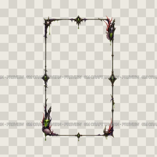 Border 10 top-down token preview