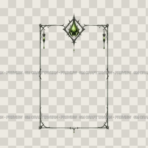 Border 16 top-down token preview