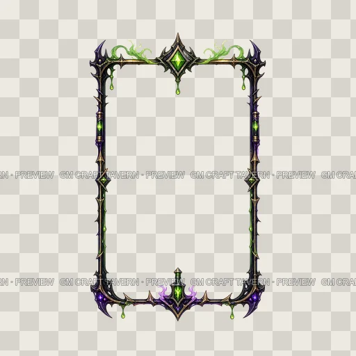 Border 17 top-down token preview