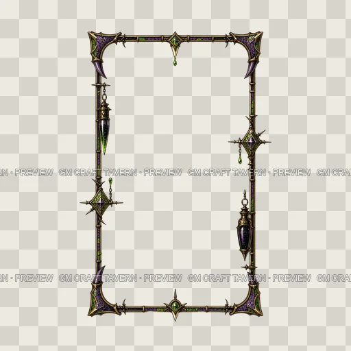 Border 21 top-down token preview
