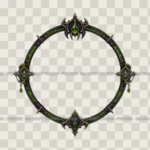 Border 24 top-down token preview