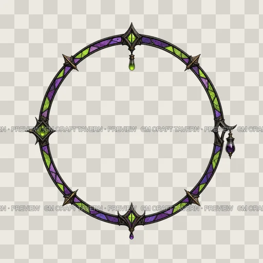 Border 28 top-down token preview