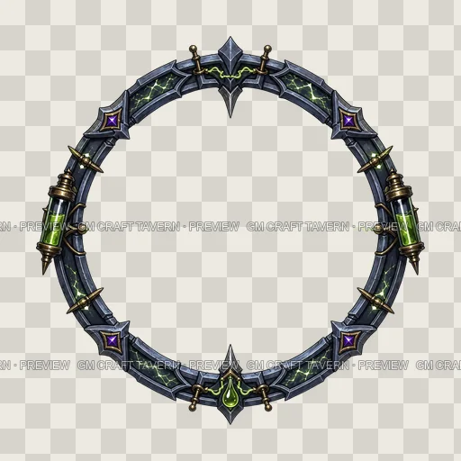 Border 34 top-down token preview
