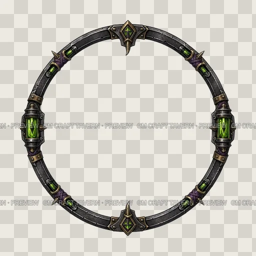 Border 43 top-down token preview