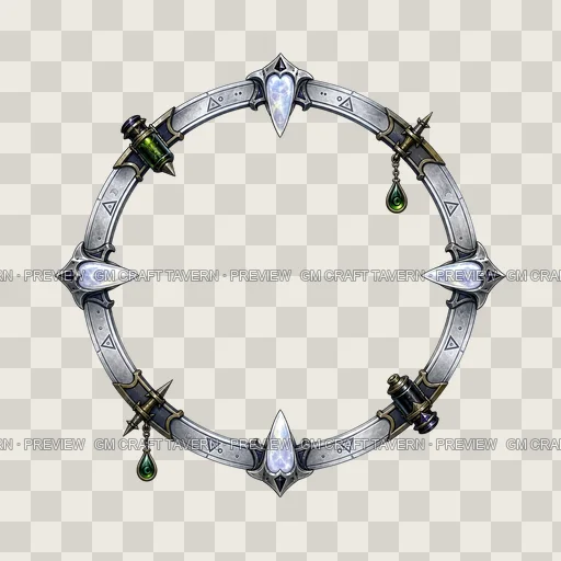 Border 45 top-down token preview