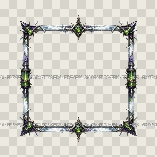 Border 49 top-down token preview