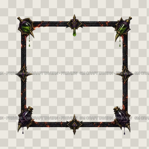 Border 50 top-down token preview