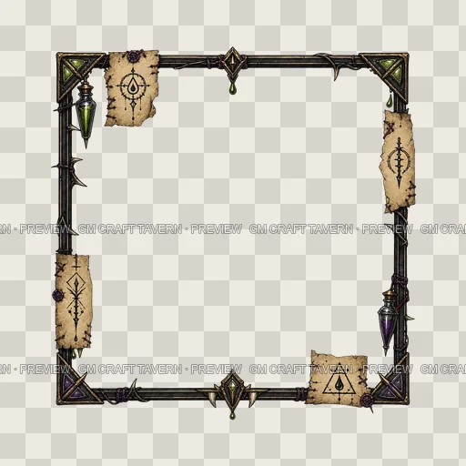 Border 52 top-down token preview