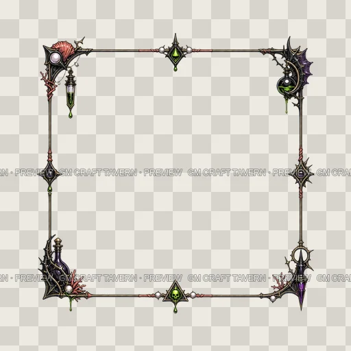 Border 56 top-down token preview