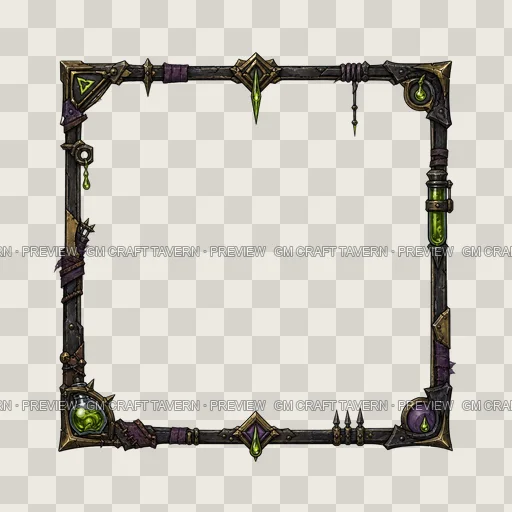 Border 58 top-down token preview