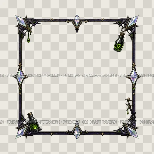 Border 61 top-down token preview