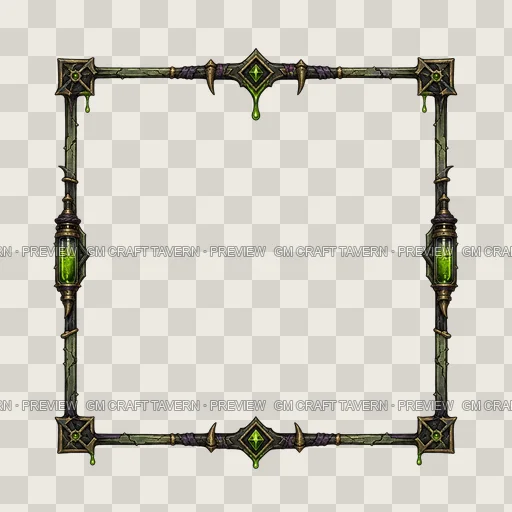 Border 64 top-down token preview