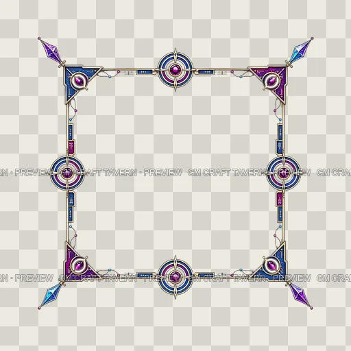 Border 48 top-down token preview