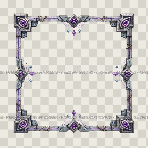Border 64 top-down token preview