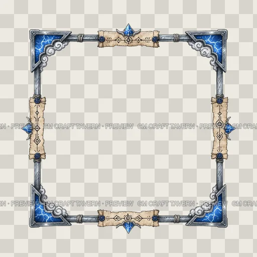 Border 52 top-down token preview