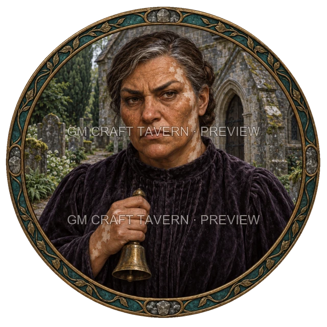 Aperçu du token vu du dessus de Durg Stonebrook - Barde
