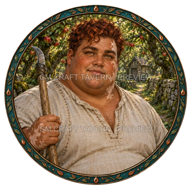 Aperçu du token vu du dessus de Besha Reedvale - Druide