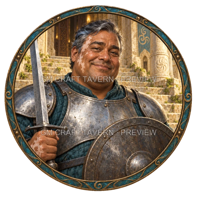 Aperçu du produit Tokens de personnages élémentaires 4