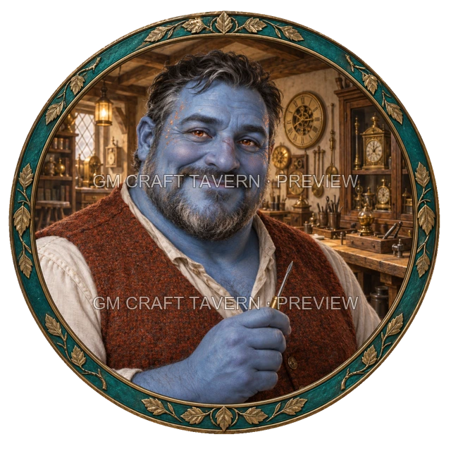 Aperçu du token vu du dessus de Varka Birchhaven - Artificier
