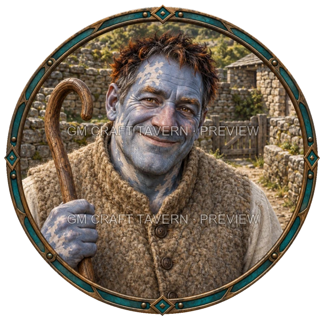 Varka Northbank - aperçu de token de fermier vu du dessus