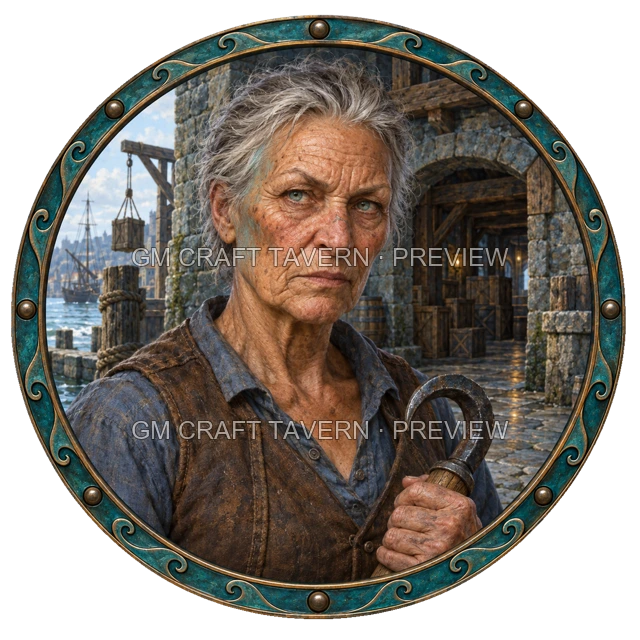 Urdan Hillward - aperçu de token de marin vu du dessus