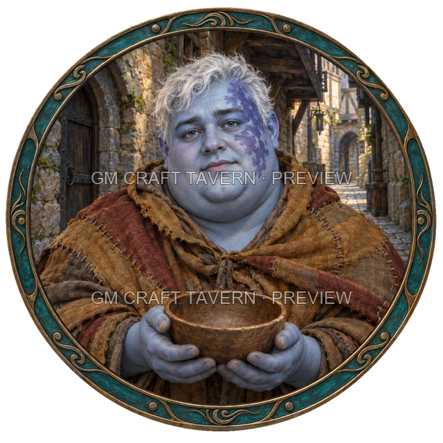 Besha Hillward - aperçu de token de paria vu du dessus