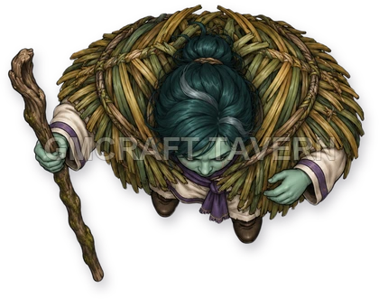 Aperçu du token vu du dessus de Durg Reedvale - Druide