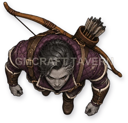087 · Enemy 05 - Enemy Archer top-down token preview