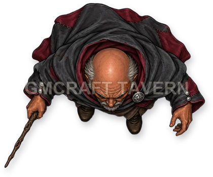 089 · Enemy 08 - Evil Witch top-down token preview