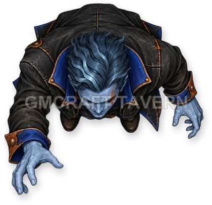 091 · Enemy 10 - Dark Warlock top-down token preview