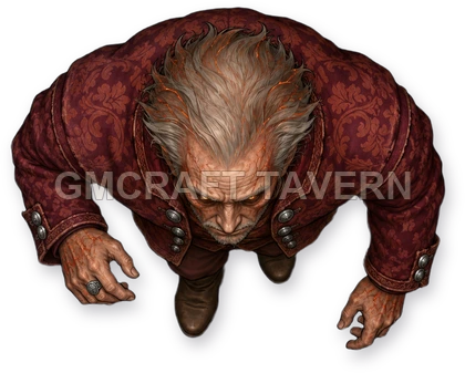 101 · Enemy 20 - Undead Noble top-down token preview