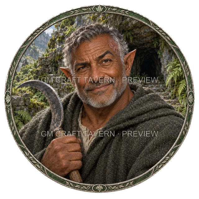 Aperçu du produit Tokens de personnages elfes 7