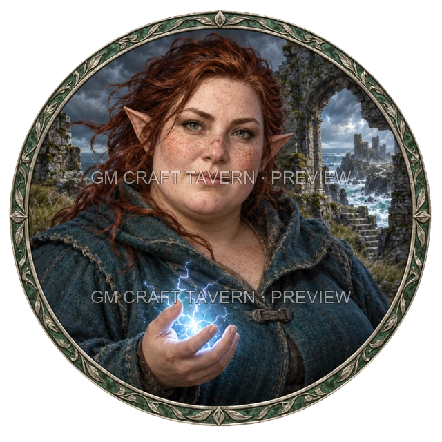 Aperçu du produit Tokens de personnages elfes 2
