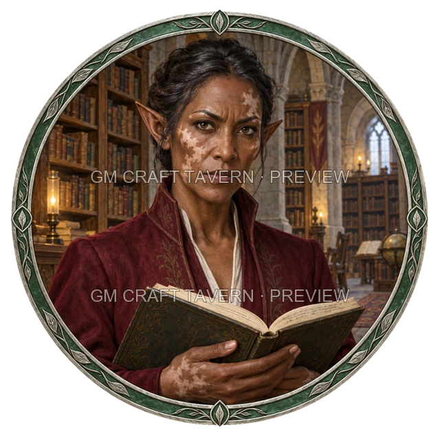 Aperçu du produit Tokens de personnages elfes 6