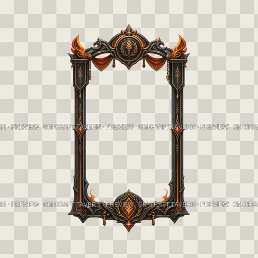 Border 08 top-down token preview