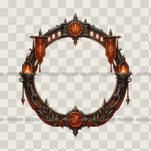 Border 24 top-down token preview