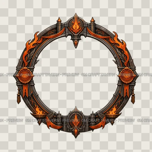Border 28 top-down token preview