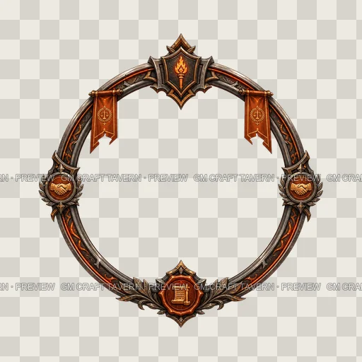 Border 45 top-down token preview