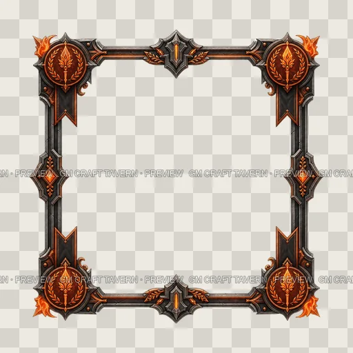 Border 50 top-down token preview