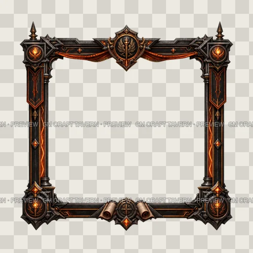Border 71 top-down token preview
