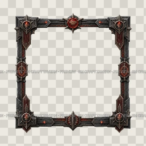 Border 50 top-down token preview