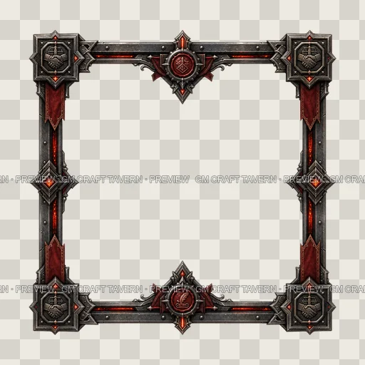 Border 70 top-down token preview