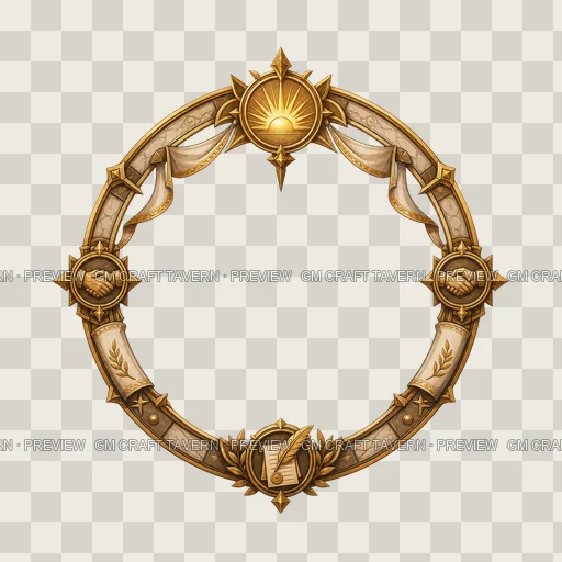 Border 45 top-down token preview